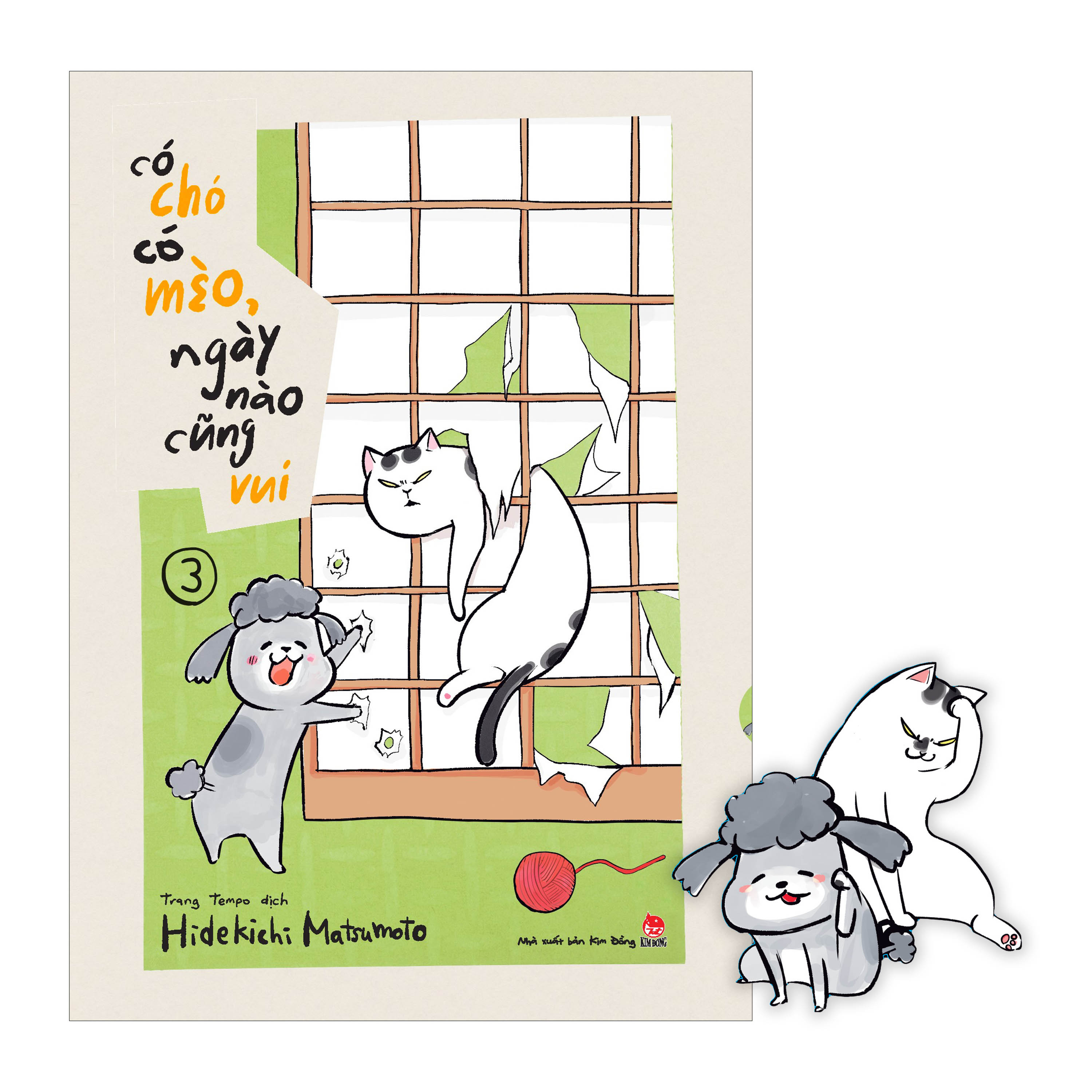 Bo
						
										
										Co Cho Co Meo, Ngay Nao Cung Vui - Tap 3 - Tang Kem Bookmark