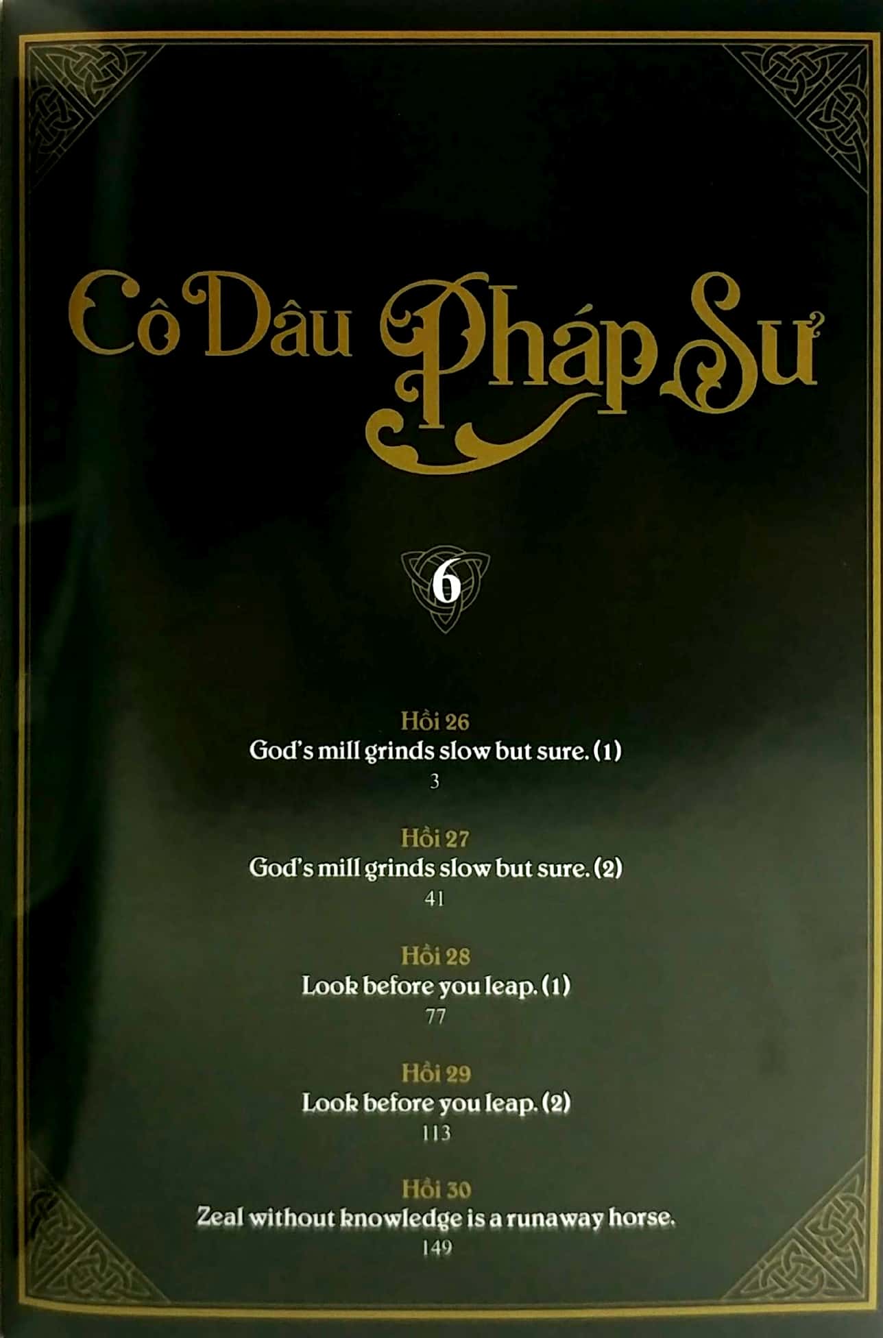 bộ cô dâu pháp sư - tập 6 (tái bản)