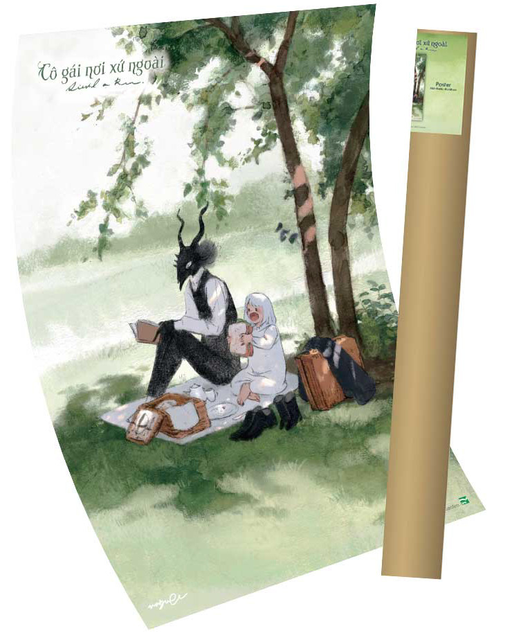 bộ cô gái nơi xứ ngoài - tập 10 - bản đặc biệt - tặng kèm card nhựa + poster