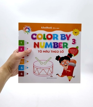 bộ color by number - tô màu theo số -tập 3