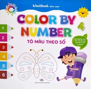 bộ color by number - tô màu theo số -tập 4