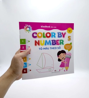 bộ color by number - tô màu theo số -tập 5