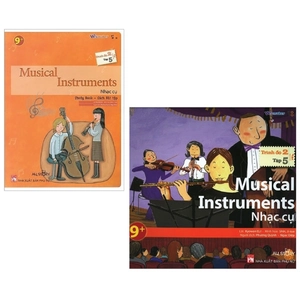 bộ combo all story - musical instruments - nhạc cụ (trình độ 2 - tập 5) (bộ 2 tập)
