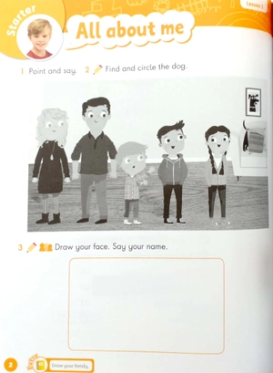 bộ combo learn with us: level 1: class book + activity book with online practice