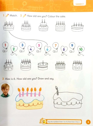 bộ combo learn with us: level 1: class book + activity book with online practice