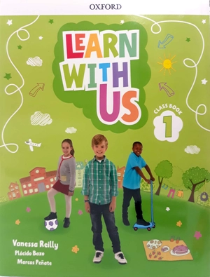 bộ combo learn with us: level 1: class book + activity book with online practice