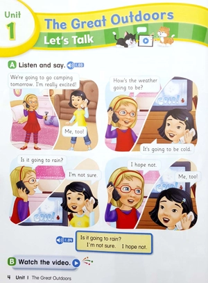 bộ combo let's go level 4: student book + workbook with online practice - 5th edition (bộ 2 cuốn)