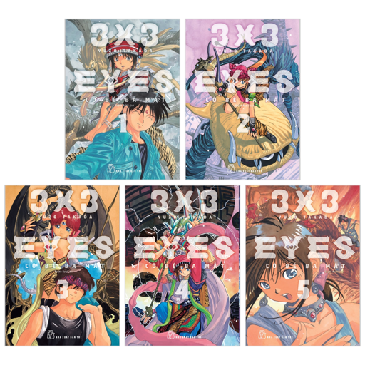 Bo
Combo Manga - 3x3 Eyes - Co Be Ba Mat: Tap 1-5 (Bo 5 Tap)
