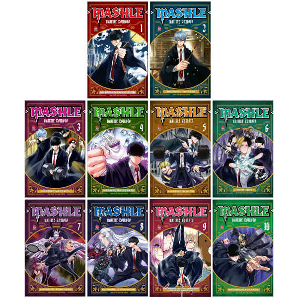 Bo
Combo Manga - Mashle: Tap 1 - 10 (Bo 10 Tap)