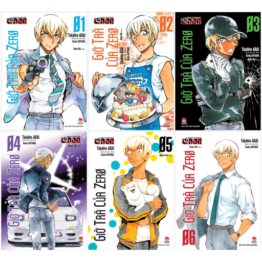 Bo
Combo Manga - Tham Tu Lung Danh Conan - Gio Tra Cua Zero: Tap 1 - 6 (Bo 6 Tap)