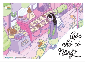 bộ combo sách góc nhỏ có nắng + hộp 24 bút dạ màu acrylic marker - 9053a