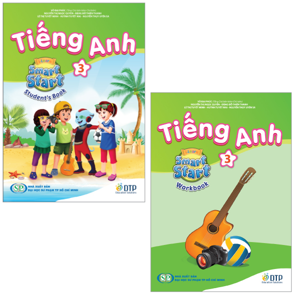 bộ combo sách tiếng anh 3 i-learn smart start - student's book + workbook (bộ 2 cuốn)