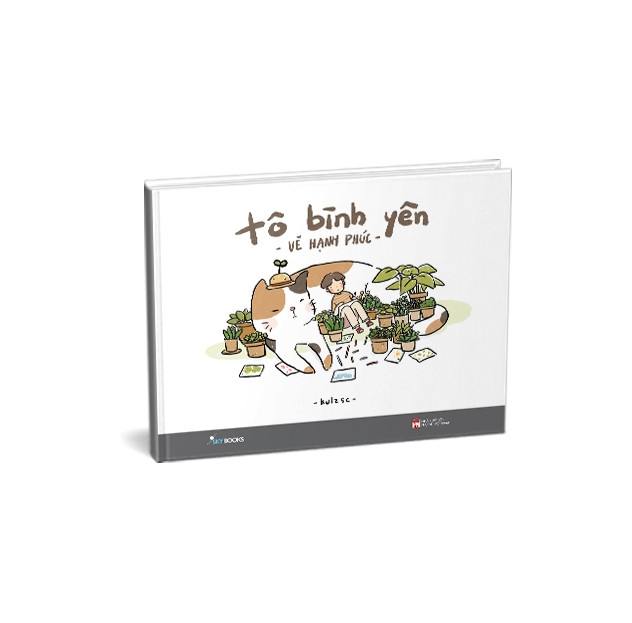 bộ combo sách tô bình yên vẽ hạnh phúc + hộp 20 bút lông màu rửa được washable fiber pen - colokit swm-c009 (bộ 2 cuốn)