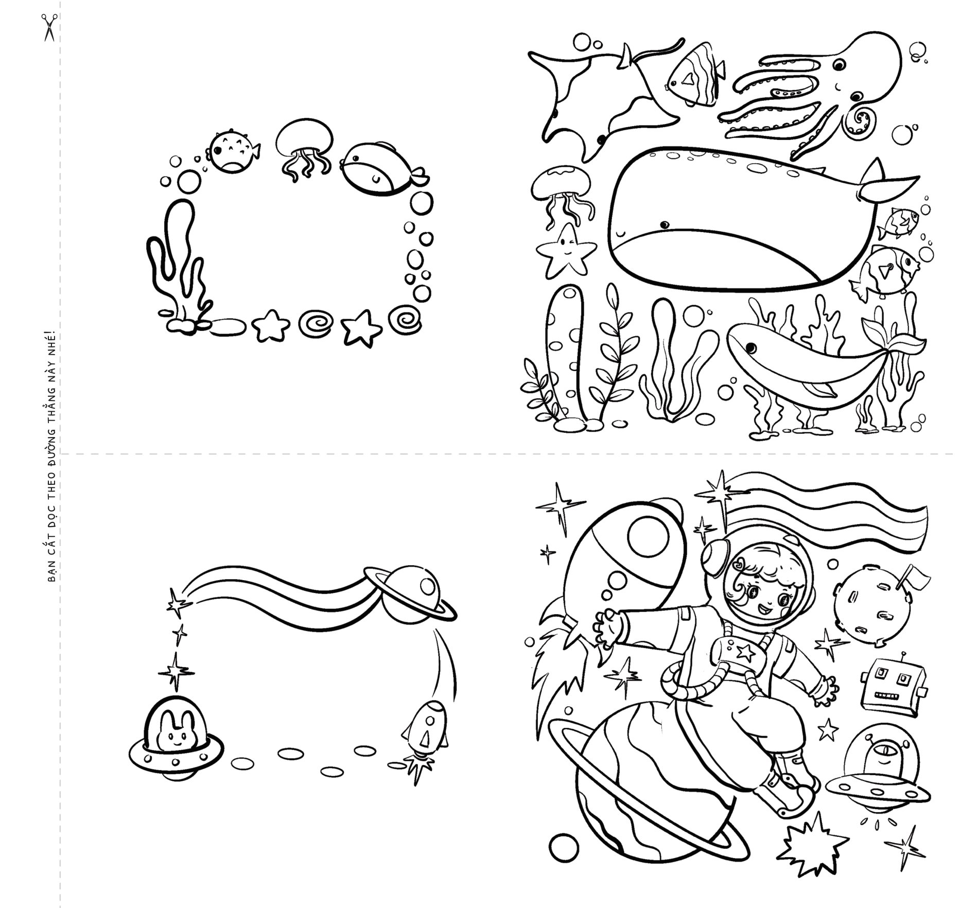 bộ combo sách tô màu - tấm thiệp cảm xúc + hộp 20 bút lông màu pastel rửa được washable fiber pen - colokit swm-c008