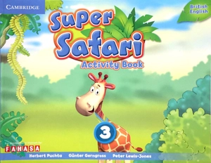 bộ combo super safari level 3: pupil's book with dvd-rom + activity book