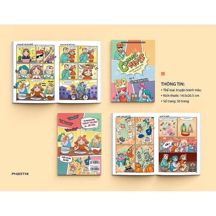 bộ comic strips - tập 2: vũ trụ bung xõa