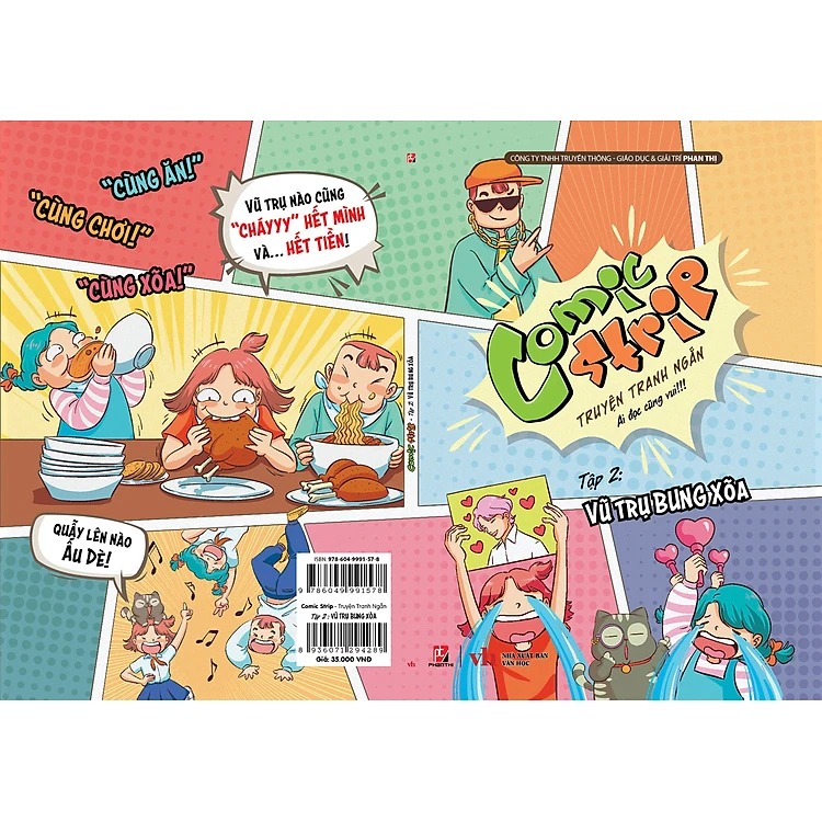 bộ comic strips - tập 2: vũ trụ bung xõa