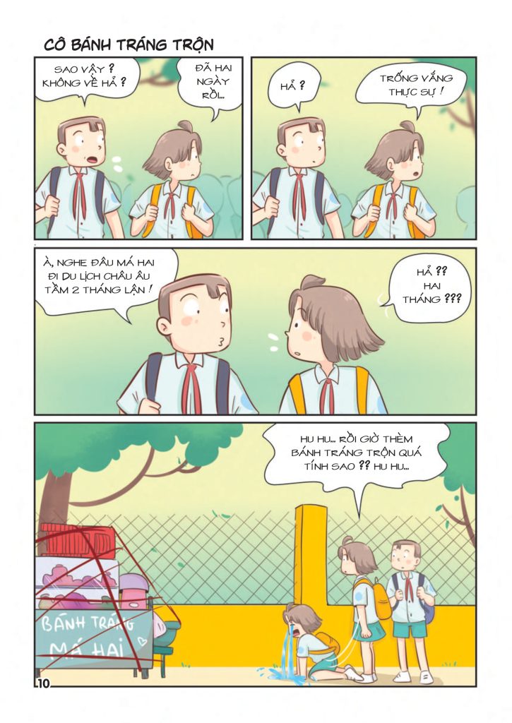 bộ comic strips - tập 3: vũ trụ học đường