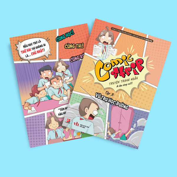 bộ comic strips - tập 3: vũ trụ học đường