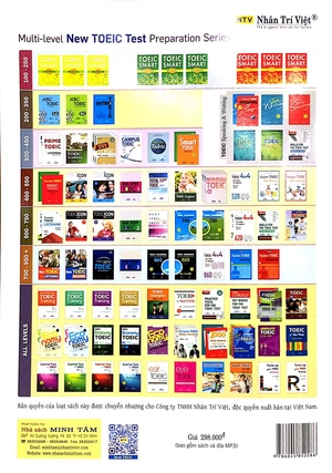 bộ comprehensive toeic training 1000 practice test items (vol 4) - kèm cd