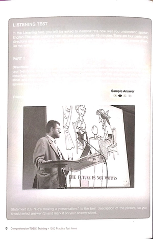 bộ comprehensive toeic training 1000 practice test items (vol 4) - kèm cd