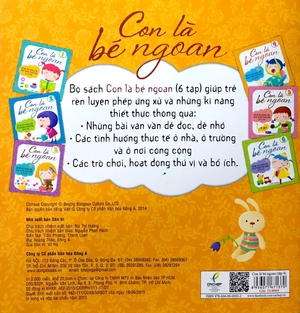 bộ con là bé ngoan tập 4: để bé yêu khôn lớn, phát triển toàn diện và tự tin