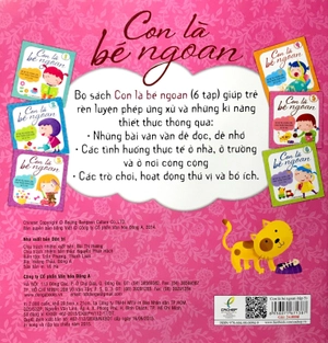 bộ con là bé ngoan tập 5: để bé yêu khôn lớn, phát triển toàn diện và tự tin