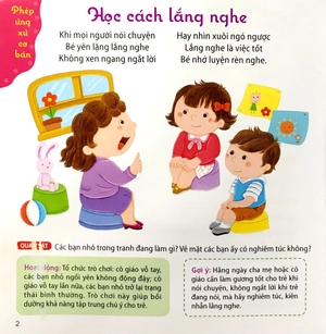 bộ con là bé ngoan tập 6: để bé yêu khôn lớn, phát triển toàn diện và tự tin