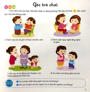 bộ con là bé ngoan tập 6: để bé yêu khôn lớn, phát triển toàn diện và tự tin