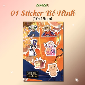 bộ công chúa ngủ trong lâu đài quỷ - tập 1 - tặng kèm sticker bế hình nhân vật + poster a3