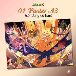 bộ công chúa ngủ trong lâu đài quỷ - tập 1 - tặng kèm sticker bế hình nhân vật + poster a3