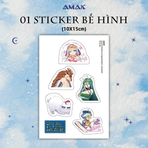 bộ công chúa ngủ trong lâu đài quỷ - tập 3 - tặng kèm sticker bế hình nhân vật