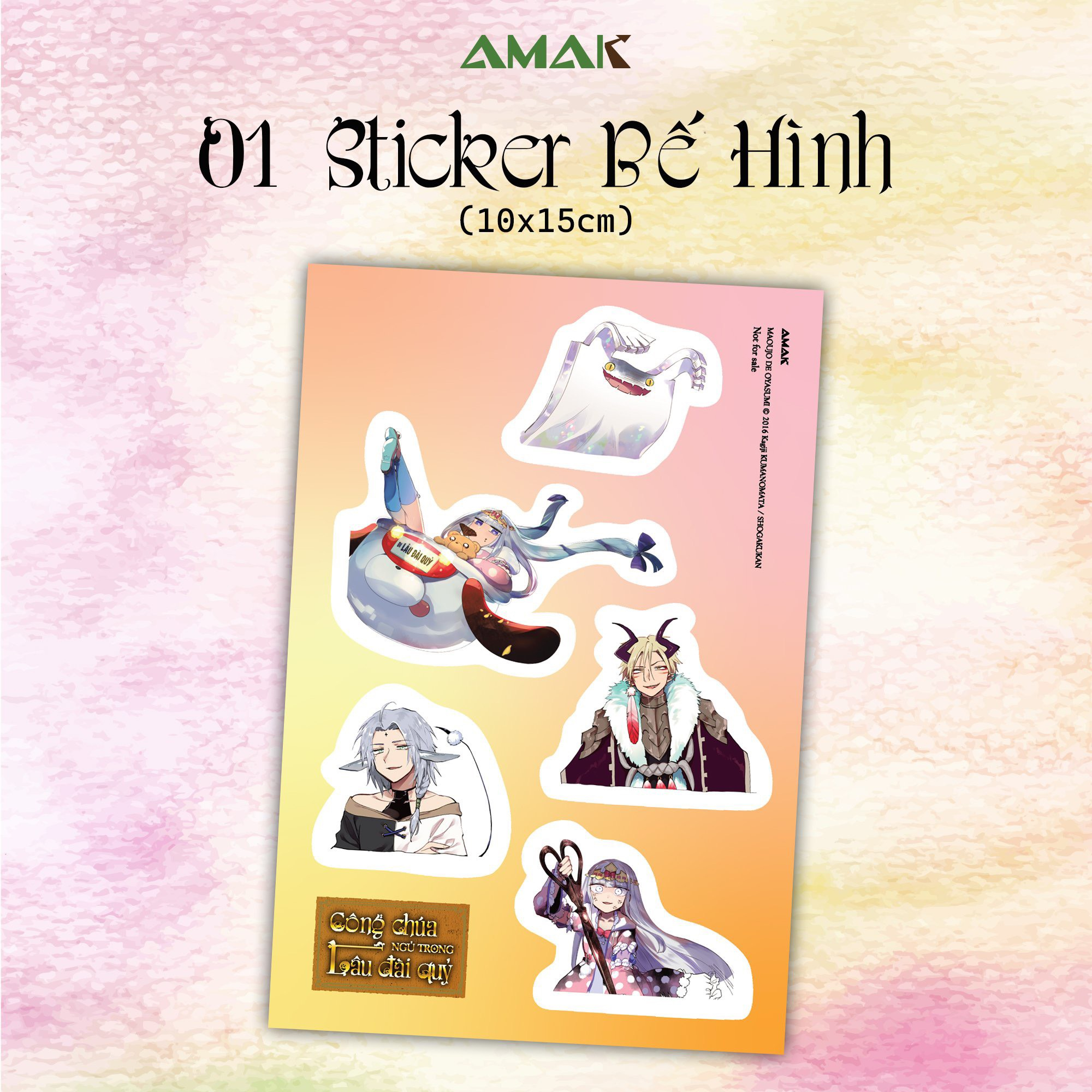 bộ công chúa ngủ trong lâu đài quỷ - tập 4 - tặng kèm sticker bế hình nhân vật