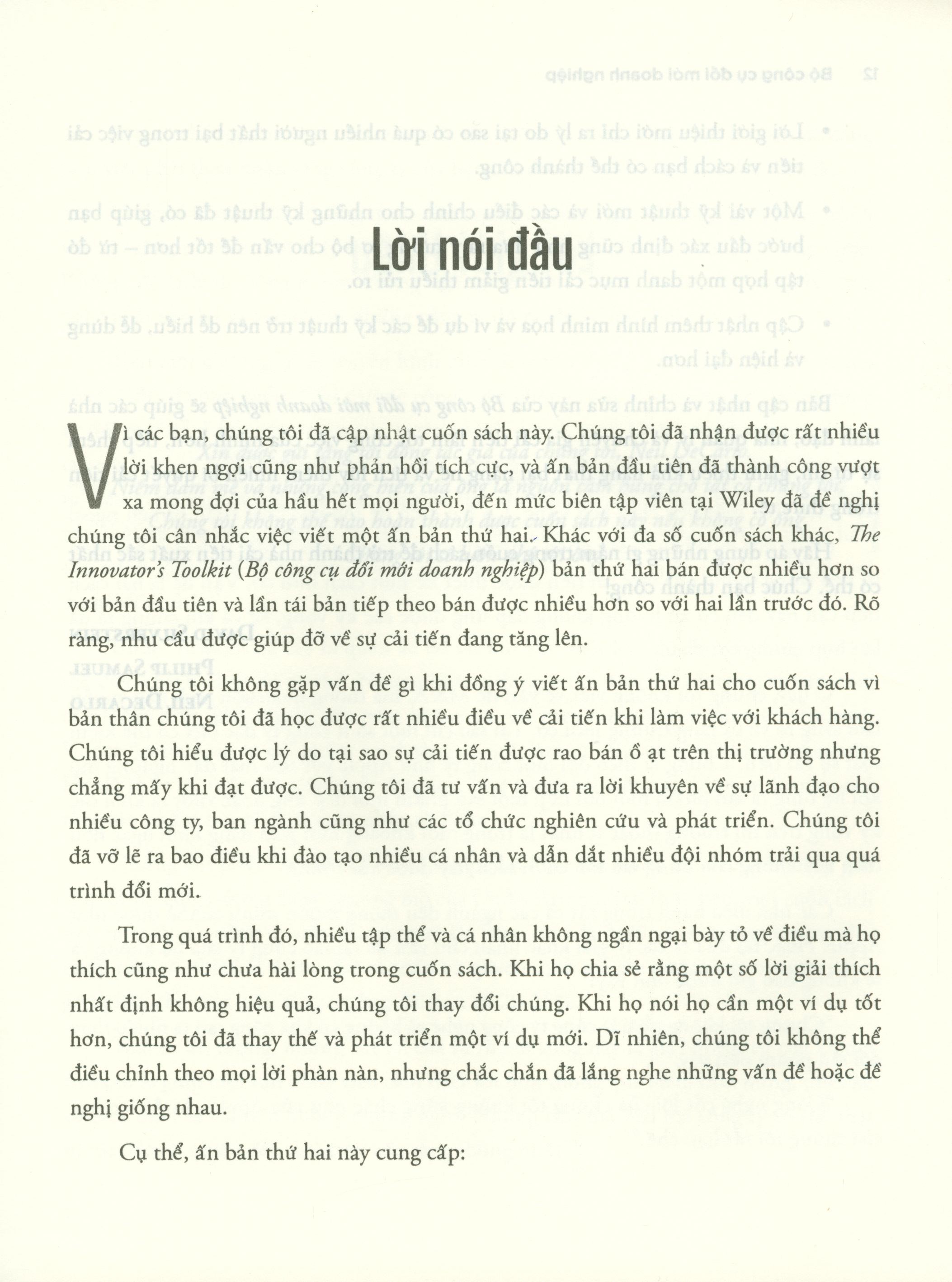 bộ công cụ đổi mới doanh nghiệp - the innovator's toolkit