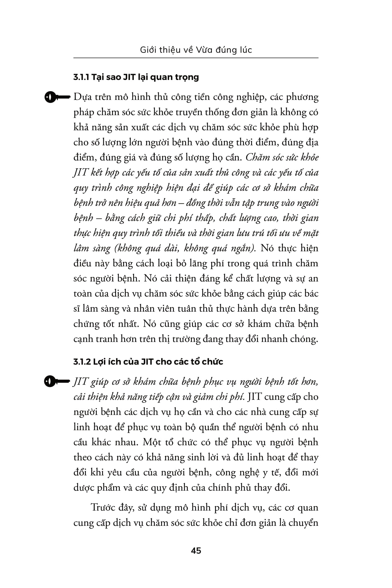 bộ công cụ tinh gọn trong y tế - phương pháp vừa đúng lúc