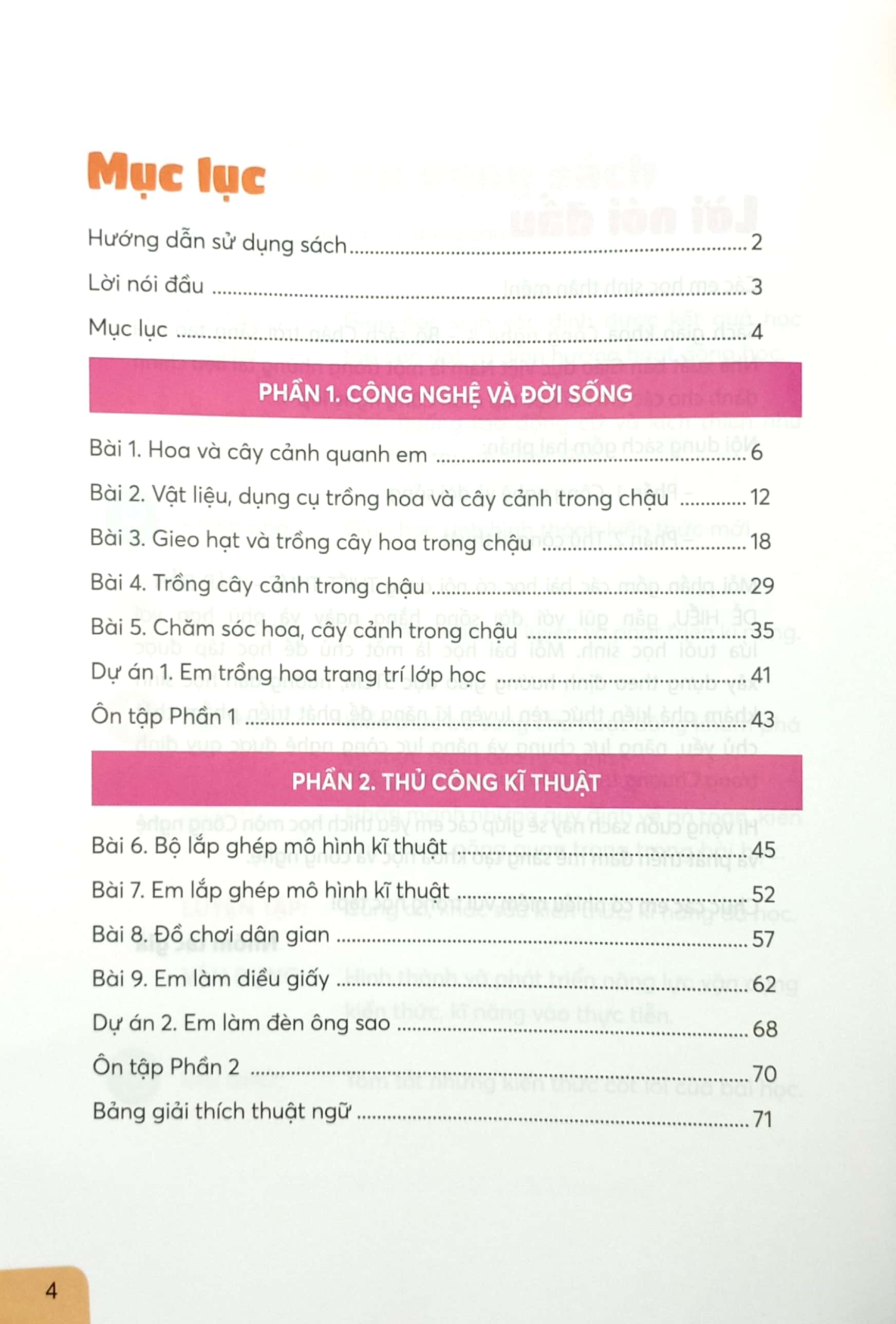 bộ công nghệ 4 (chân trời sáng tạo) (chuẩn)