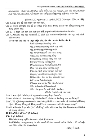 bộ công phá 99 đề thi thpt quốc gia bộ đề thi mới nhất ngữ văn - tập 2