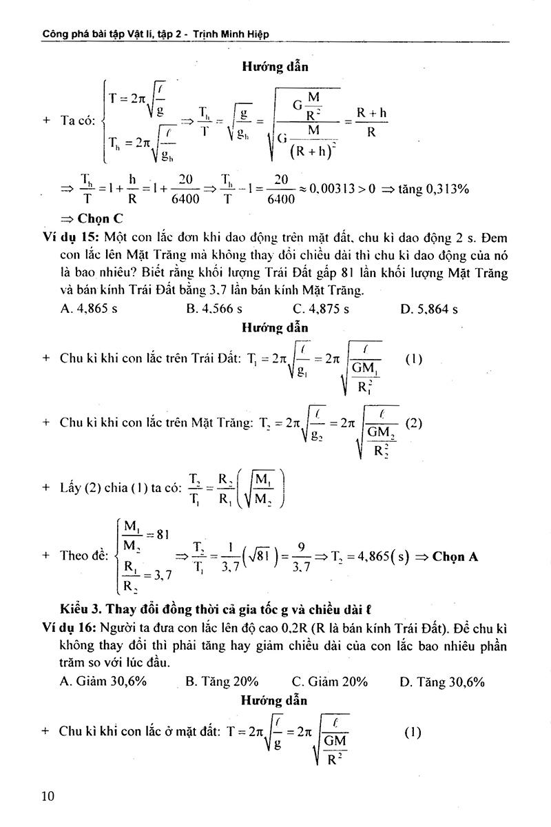bộ công phá bài tập vật lí dao động cơ - tập 2