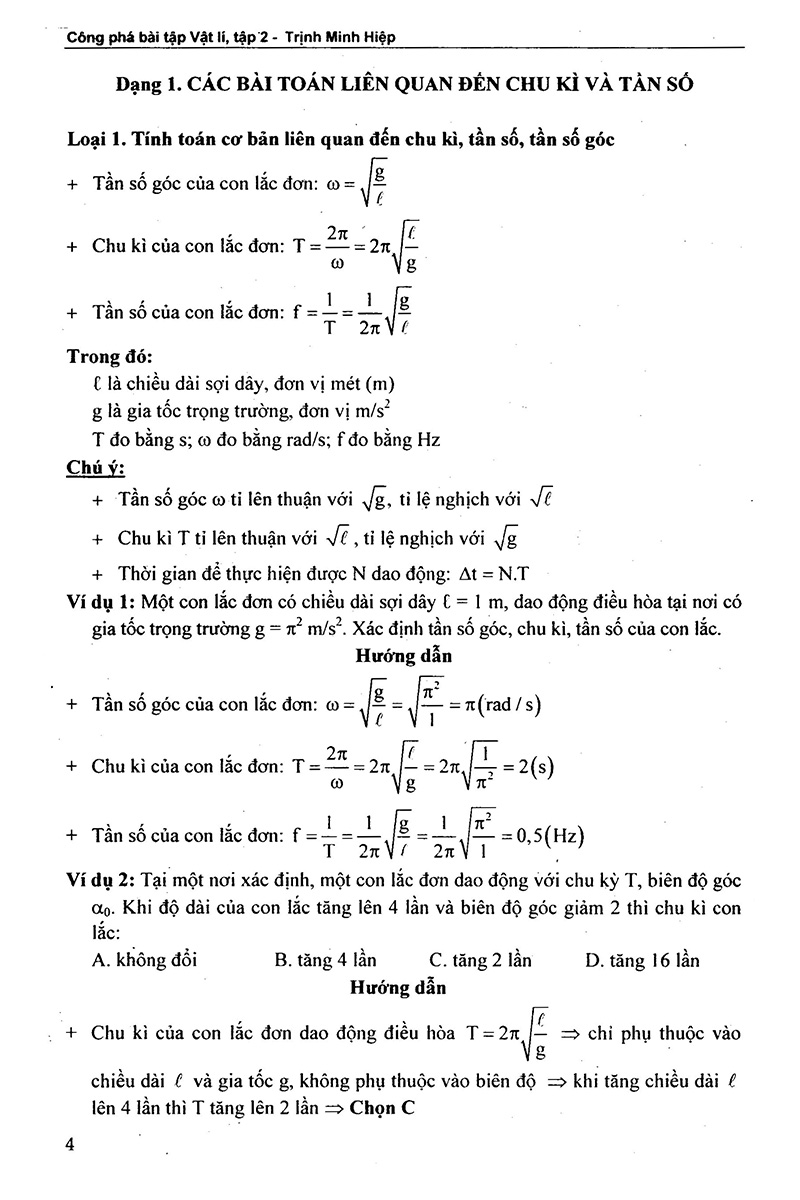 bộ công phá bài tập vật lí dao động cơ - tập 2