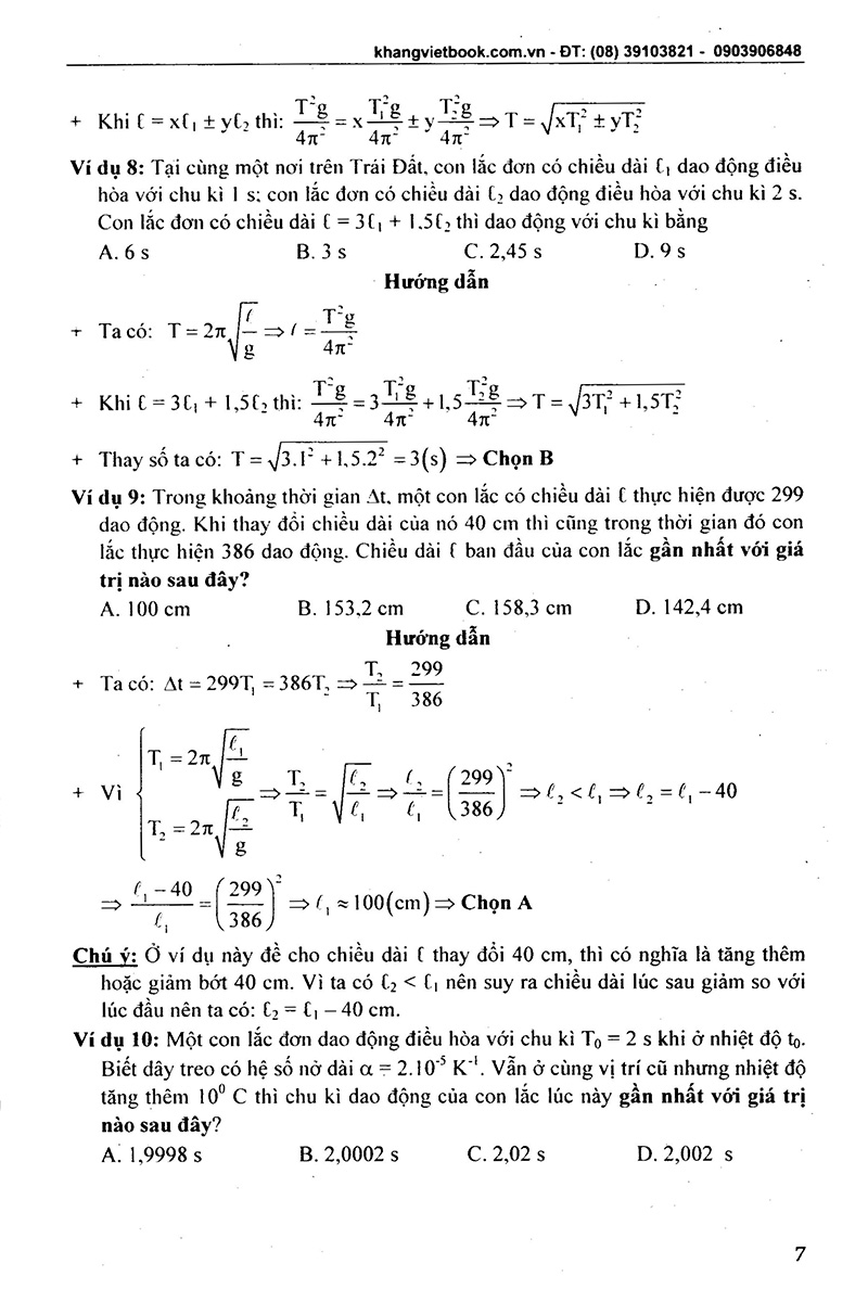bộ công phá bài tập vật lí dao động cơ - tập 2