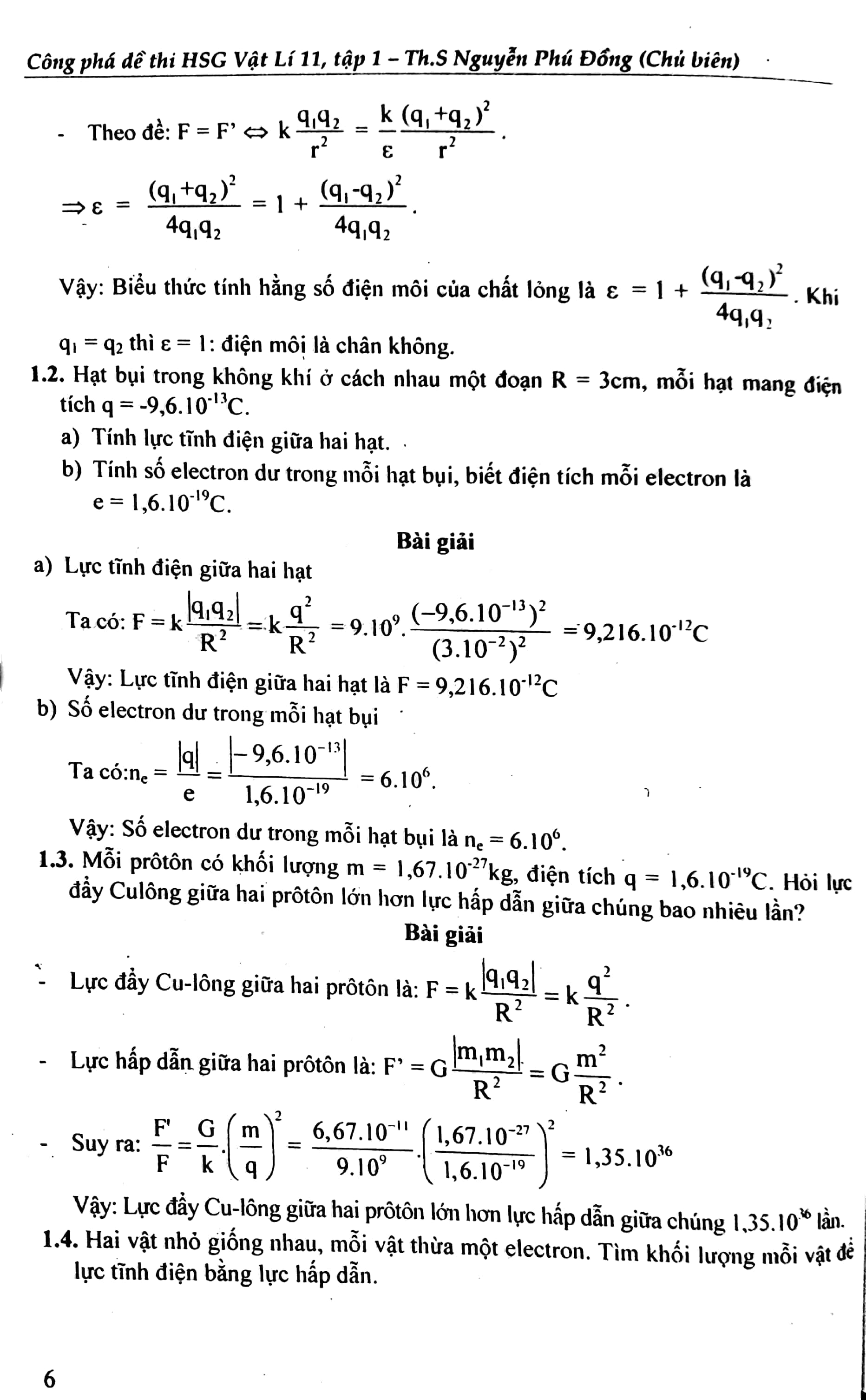 bộ công phá đề thi học sinh giỏi lý 11 - tập 1