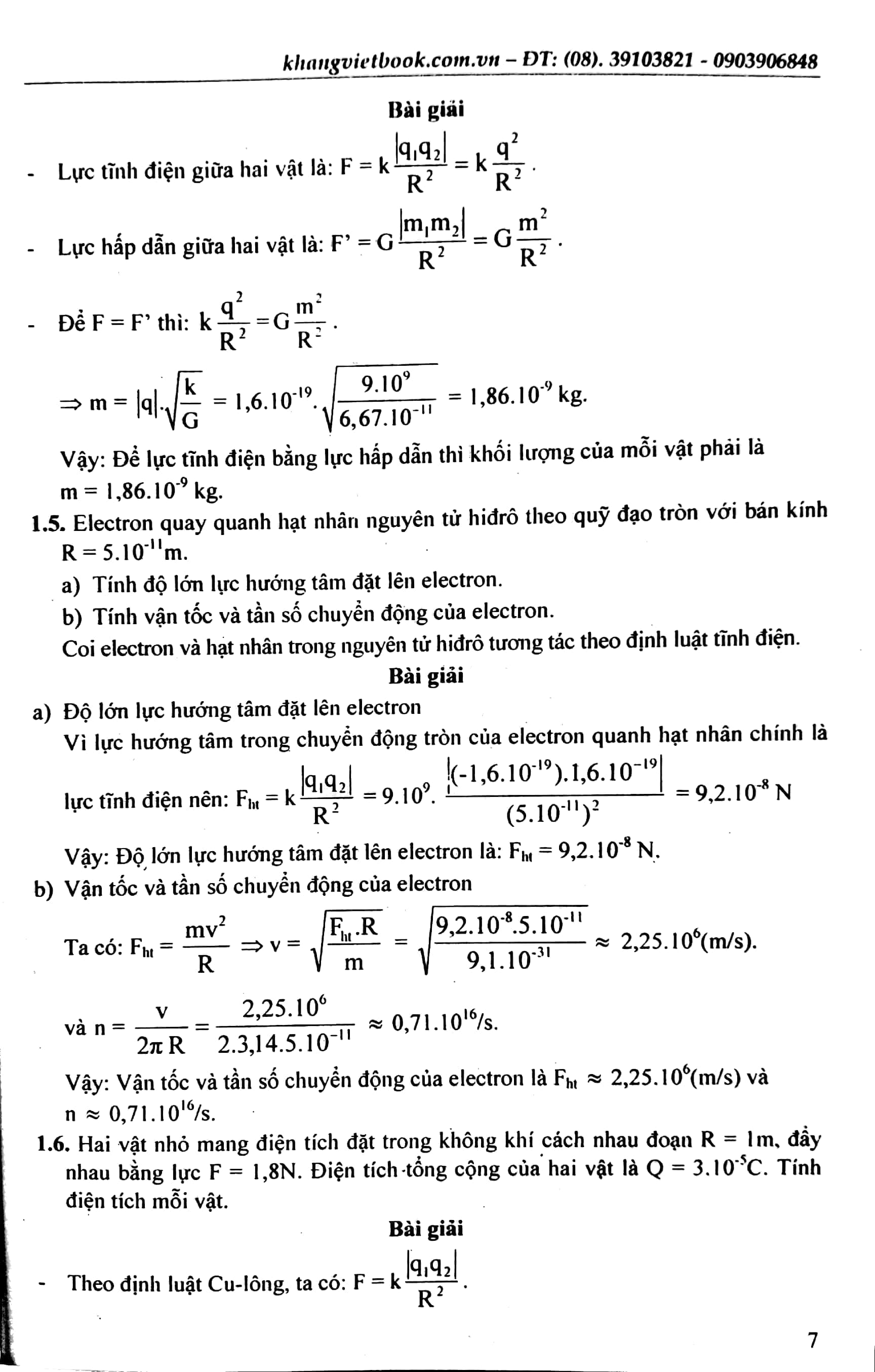 bộ công phá đề thi học sinh giỏi lý 11 - tập 1