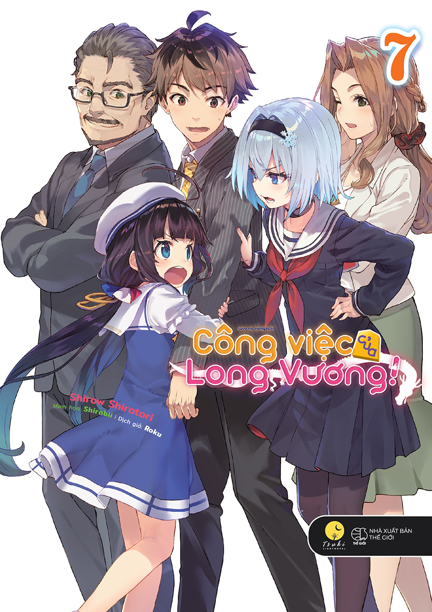bộ công việc của long vương - tập 7 - tặng kèm bookmark + postcard