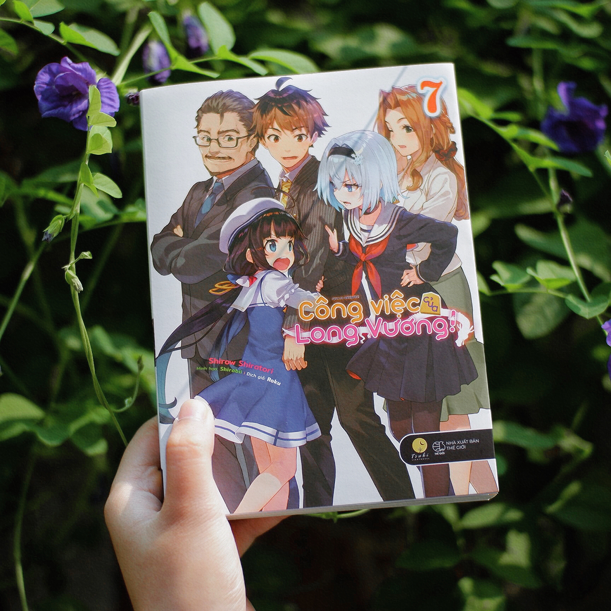 bộ công việc của long vương - tập 7 - tặng kèm bookmark + postcard