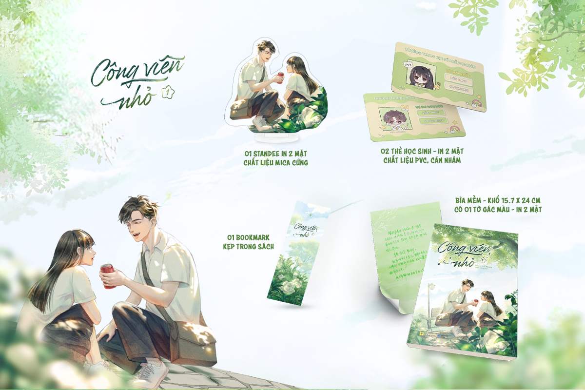 Bo
						
										
										Cong Vien Nho - Tap 1 - Ban Dac Biet - Tang Kem 1 Bookmark + 1 To Gac Mau Co Loi Nhan Va Chu Ky Cua Tac Gia + 1 Standee Mica + 2 The Hoc Sinh