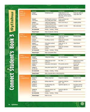 bộ connect 3 student's book with self-study audio cd