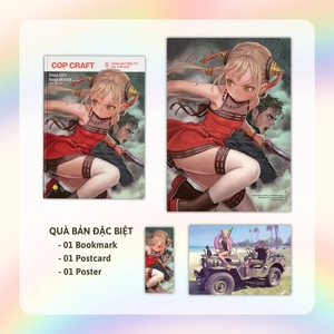 bộ cop craft - cảnh sát đến từ hai thế giới - tập 5 - bản đặc biệt - tặng kèm bookmark + postcard nhũ + mini poster holo