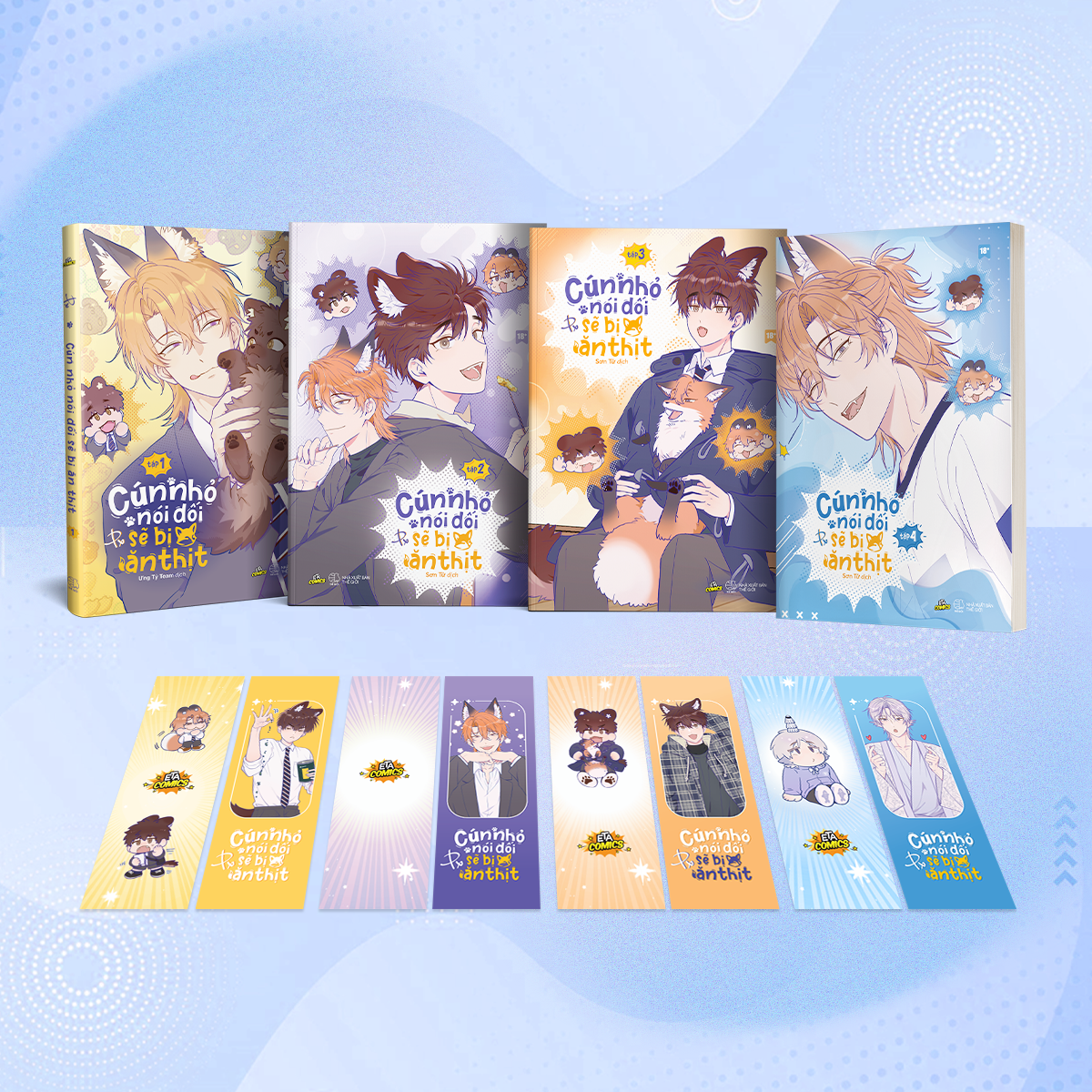 Bộ Cún Nhỏ Nói Dối Sẽ Bị Ăn Thịt - Tập 4 - Tặng Kèm Bookmark Hai Mặt