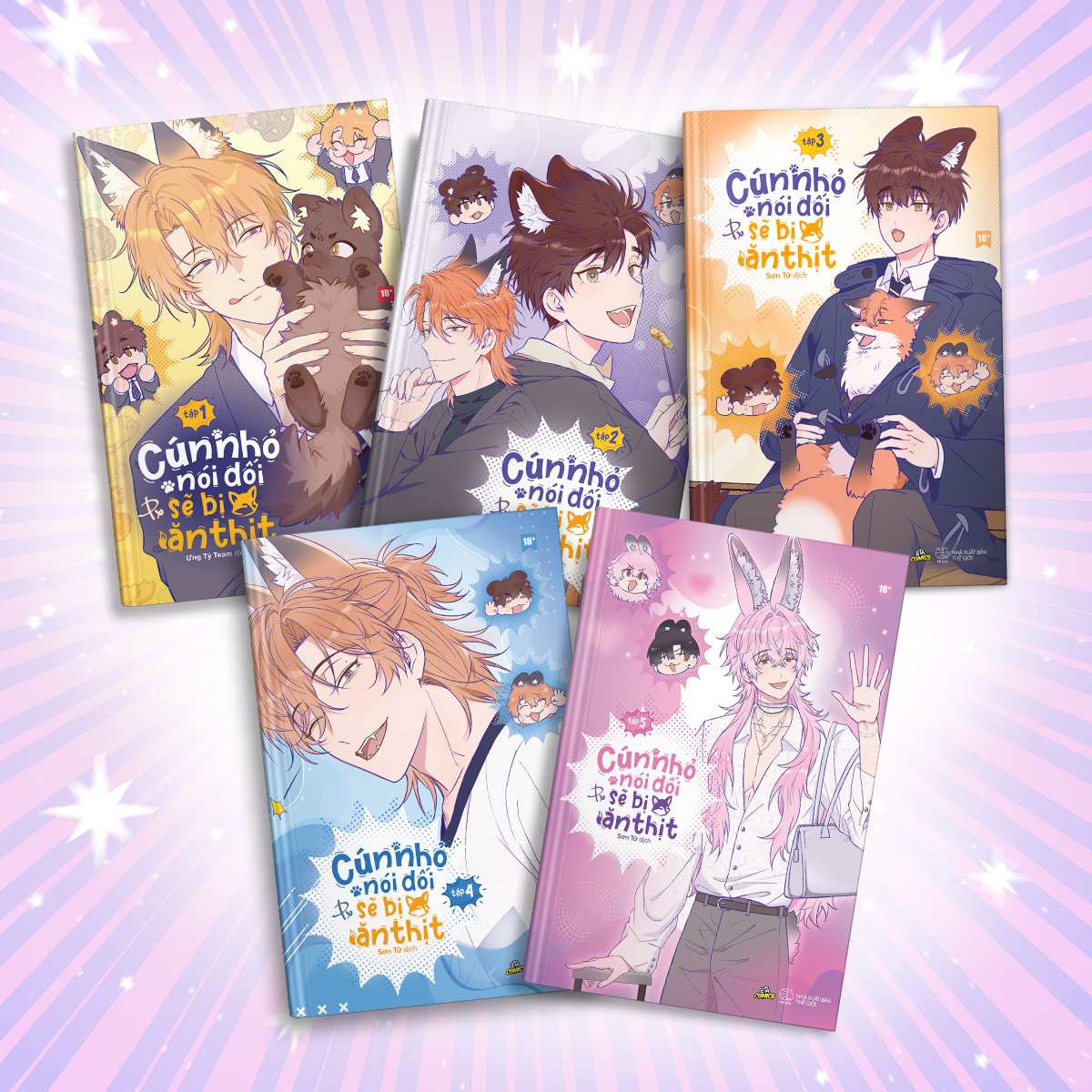 Bộ
						
										
										Cún Nhỏ Nói Dối Sẽ Bị Ăn Thịt - Tập 5 - Tặng Kèm Bookmark Hai Mặt