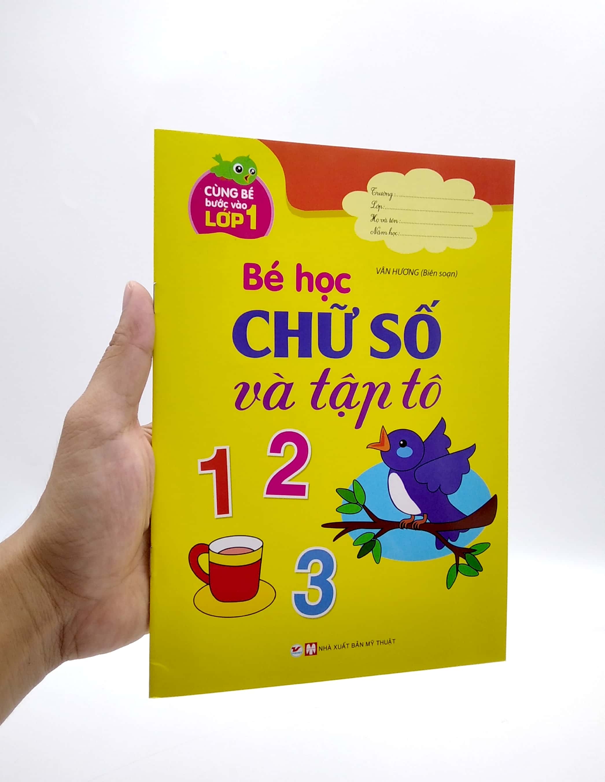 bộ cùng bé bước vào lớp 1 - bé học chữ số và tập tô 123
